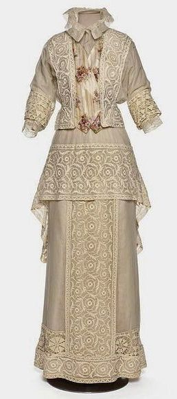 Edwardian fashion 1910-1912